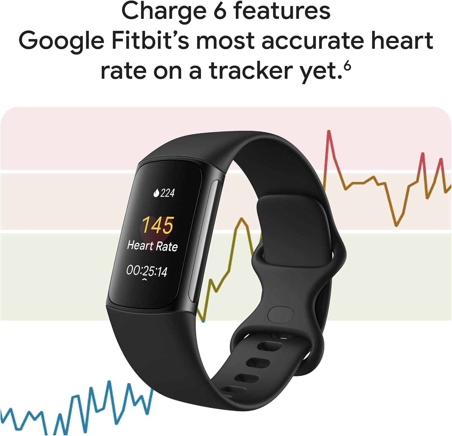 Fitbit Charge 6 Fitness Tracker