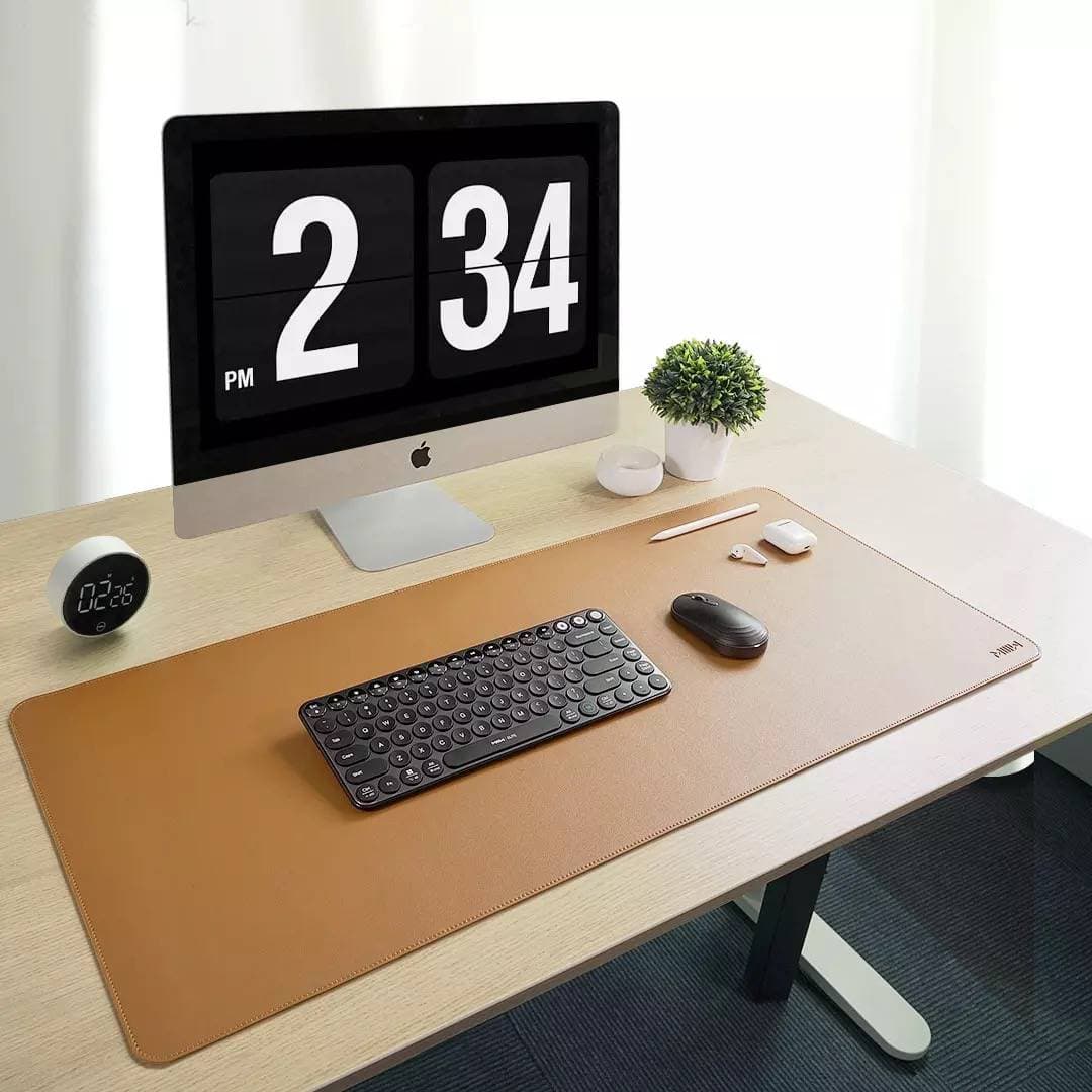 MIIIW Extra Large PVC Cork Desk Pad (MWMLV01)